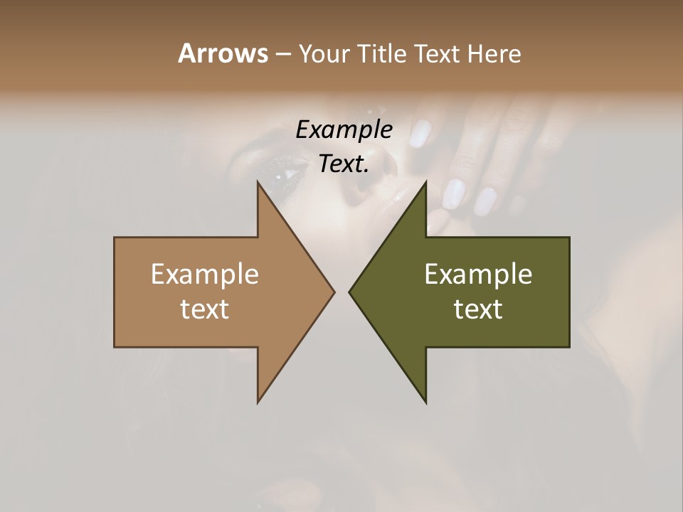 Lady Background Female PowerPoint Template