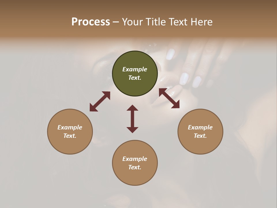 Lady Background Female PowerPoint Template