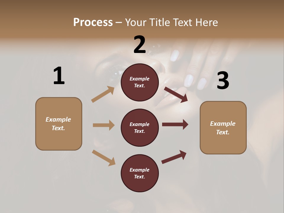 Lady Background Female PowerPoint Template