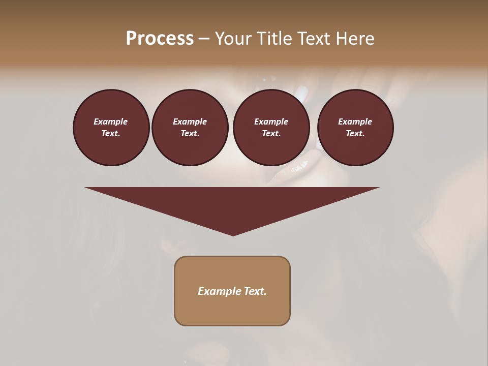 Lady Background Female PowerPoint Template