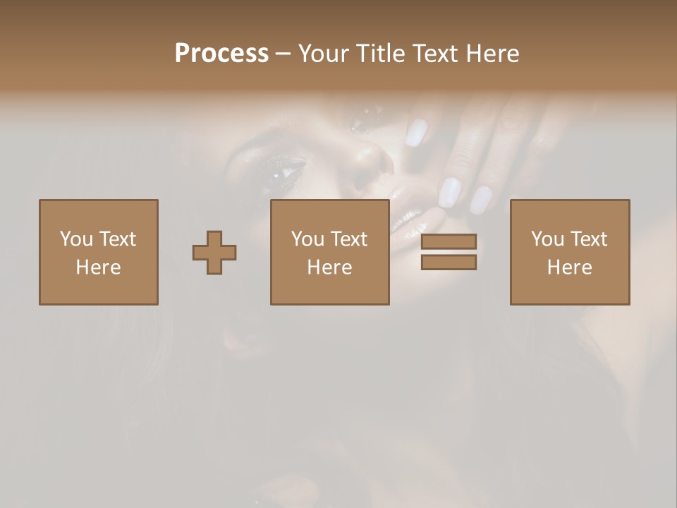 Lady Background Female PowerPoint Template