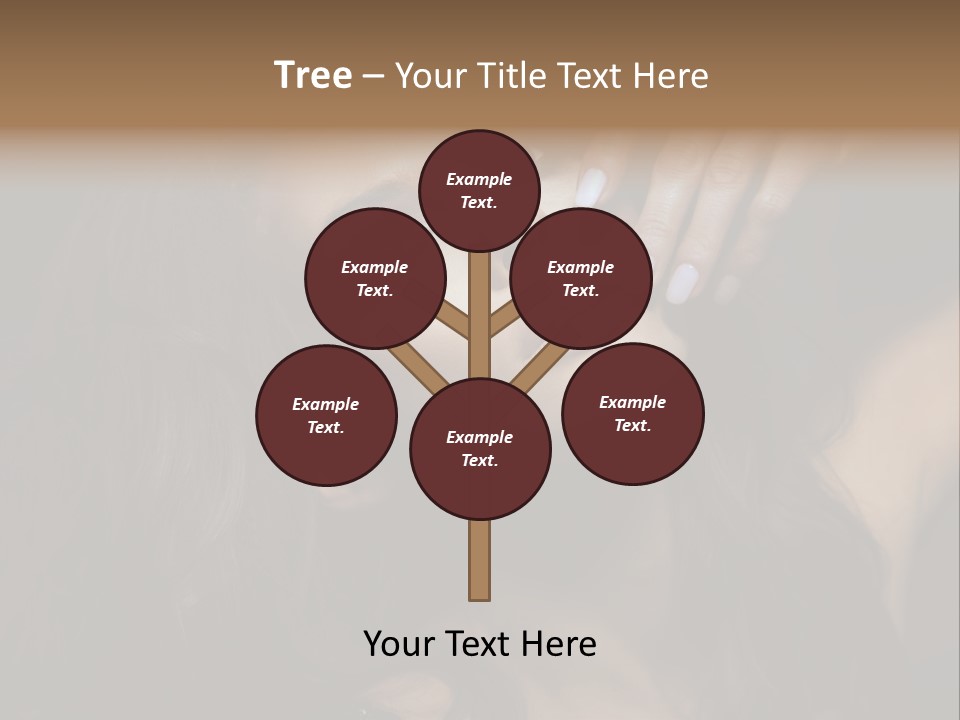 Lady Background Female PowerPoint Template