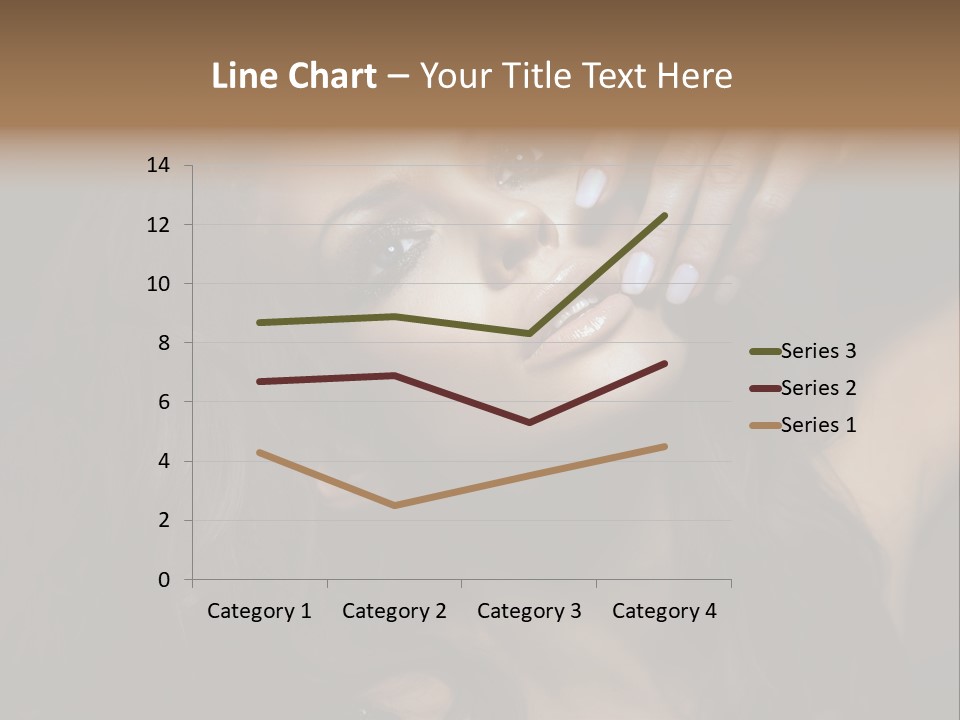 Lady Background Female PowerPoint Template