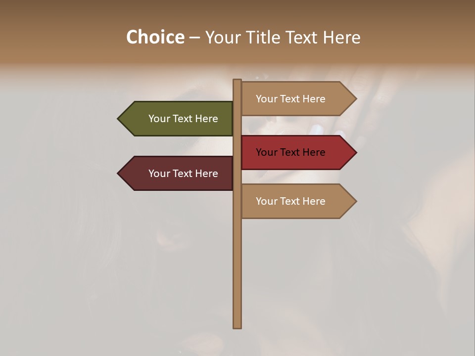 Lady Background Female PowerPoint Template