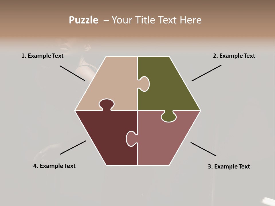 Emotion Clothing Hide PowerPoint Template