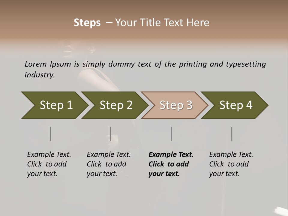 Emotion Clothing Hide PowerPoint Template