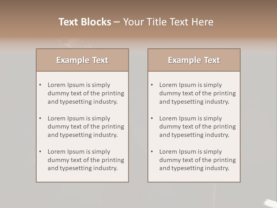 Emotion Clothing Hide PowerPoint Template