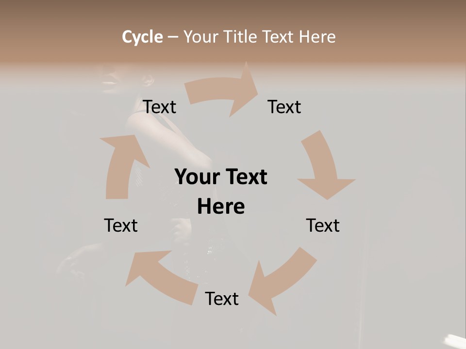 Emotion Clothing Hide PowerPoint Template