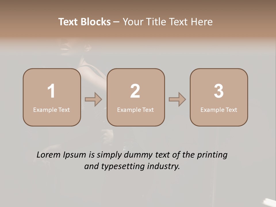 Emotion Clothing Hide PowerPoint Template