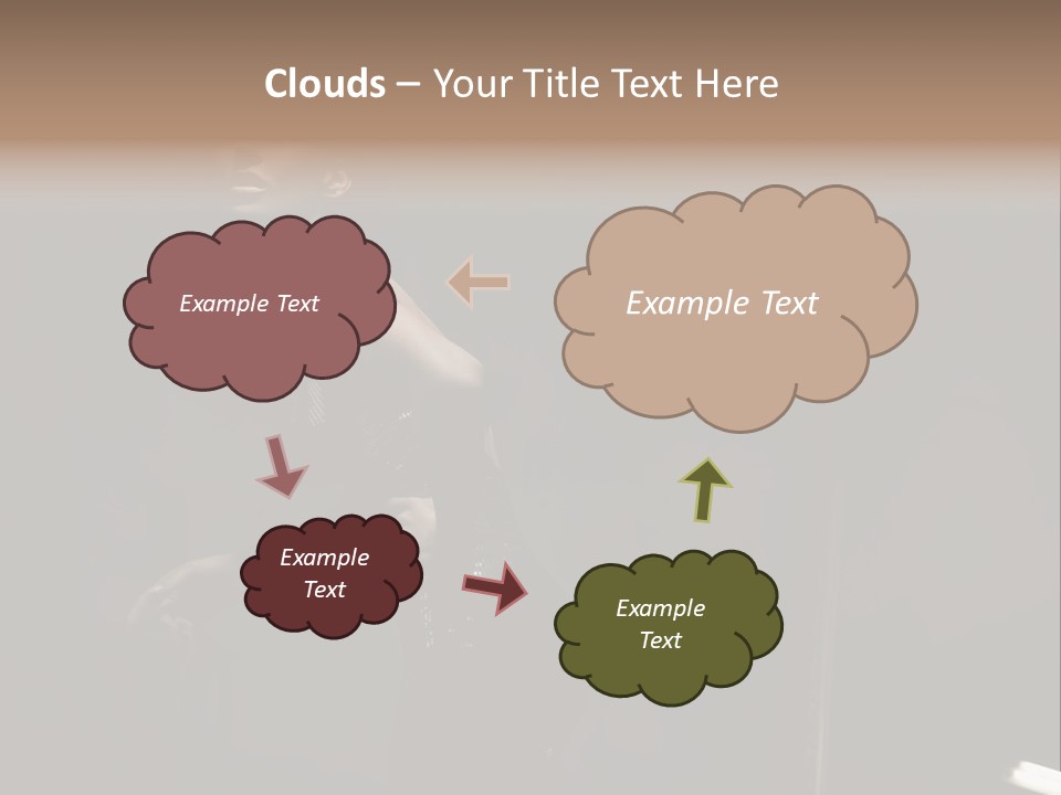 Emotion Clothing Hide PowerPoint Template