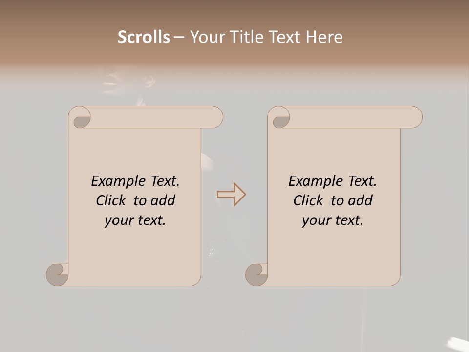 Emotion Clothing Hide PowerPoint Template