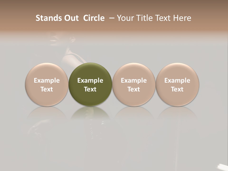 Emotion Clothing Hide PowerPoint Template