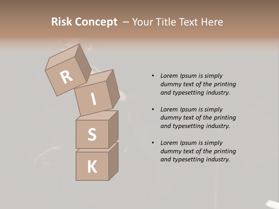 Emotion Clothing Hide PowerPoint Template