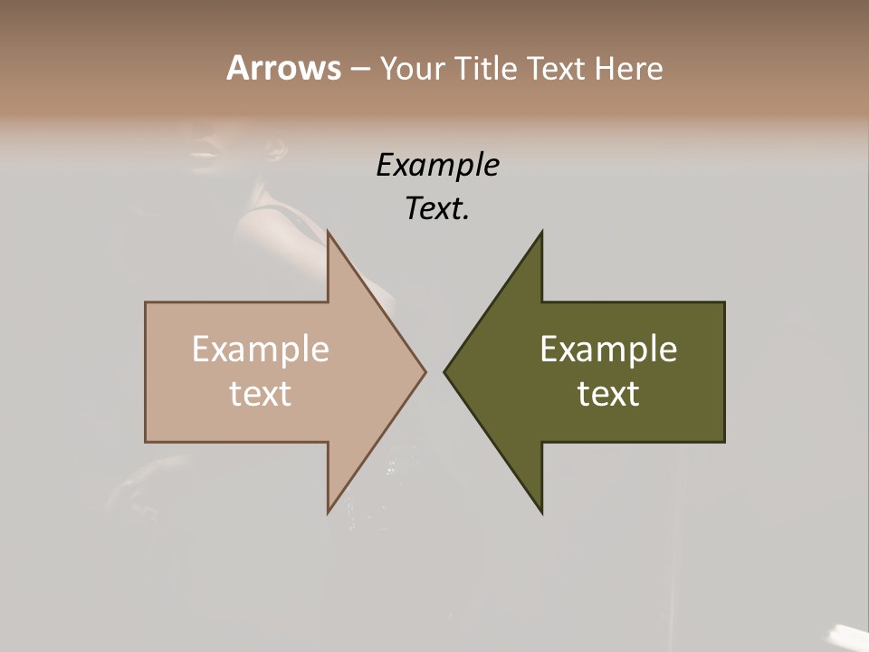 Emotion Clothing Hide PowerPoint Template
