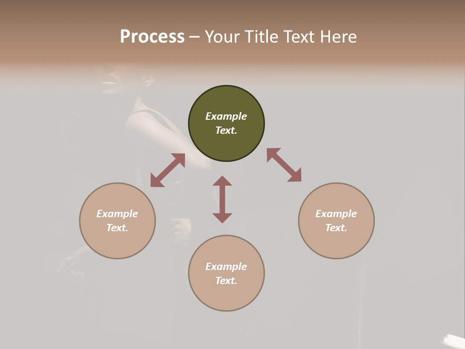 Emotion Clothing Hide PowerPoint Template