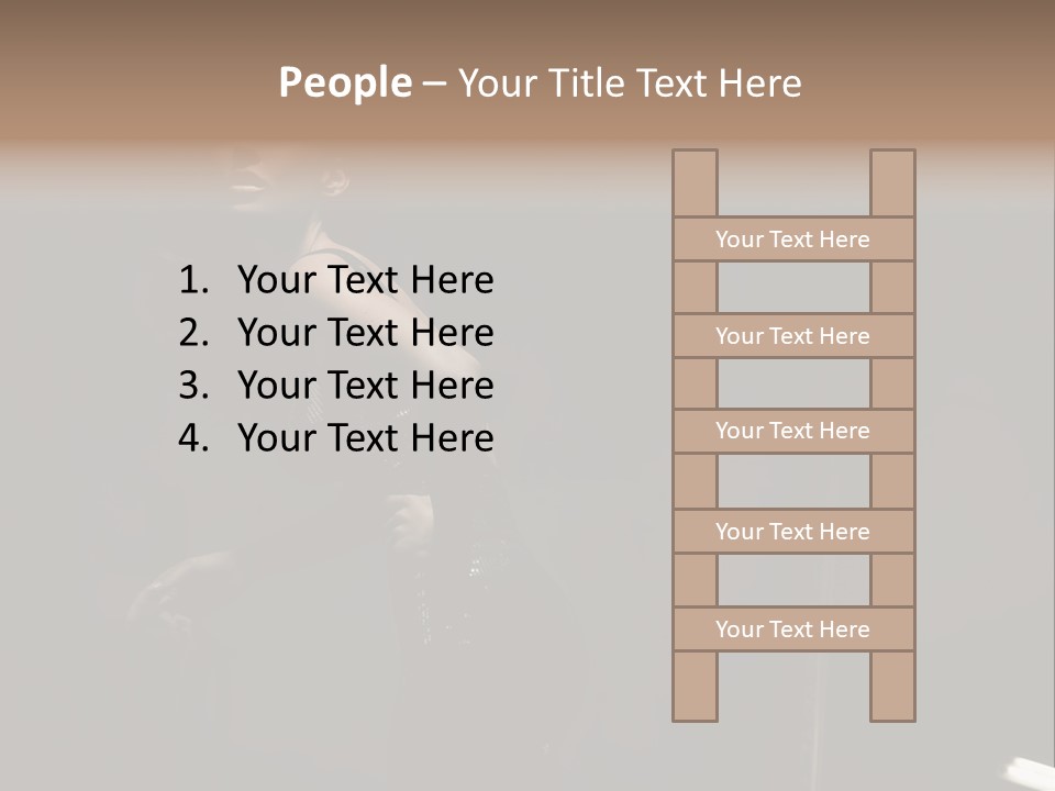 Emotion Clothing Hide PowerPoint Template