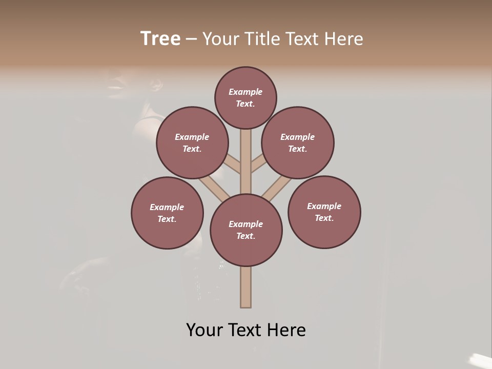 Emotion Clothing Hide PowerPoint Template