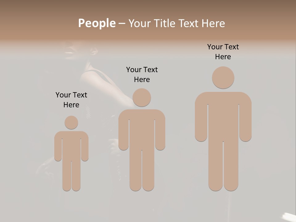 Emotion Clothing Hide PowerPoint Template