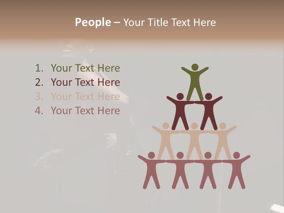 Emotion Clothing Hide PowerPoint Template