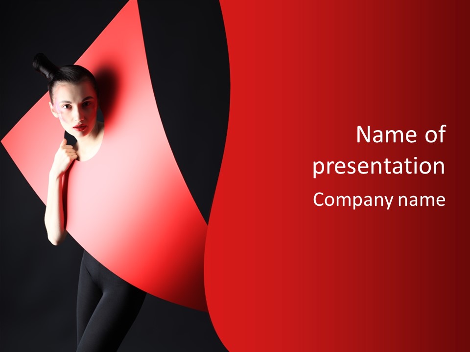 Concept Person Young PowerPoint Template