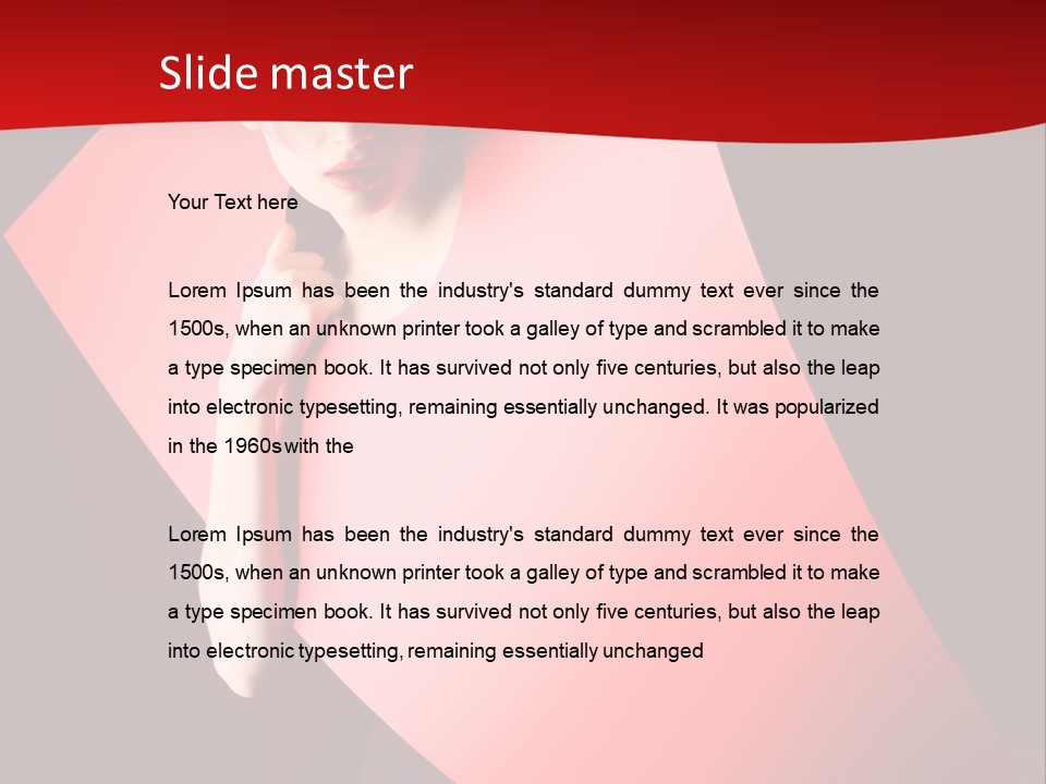 Concept Person Young PowerPoint Template