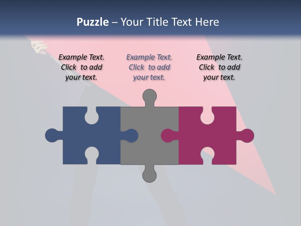 Hairstyle Shape Copy PowerPoint Template