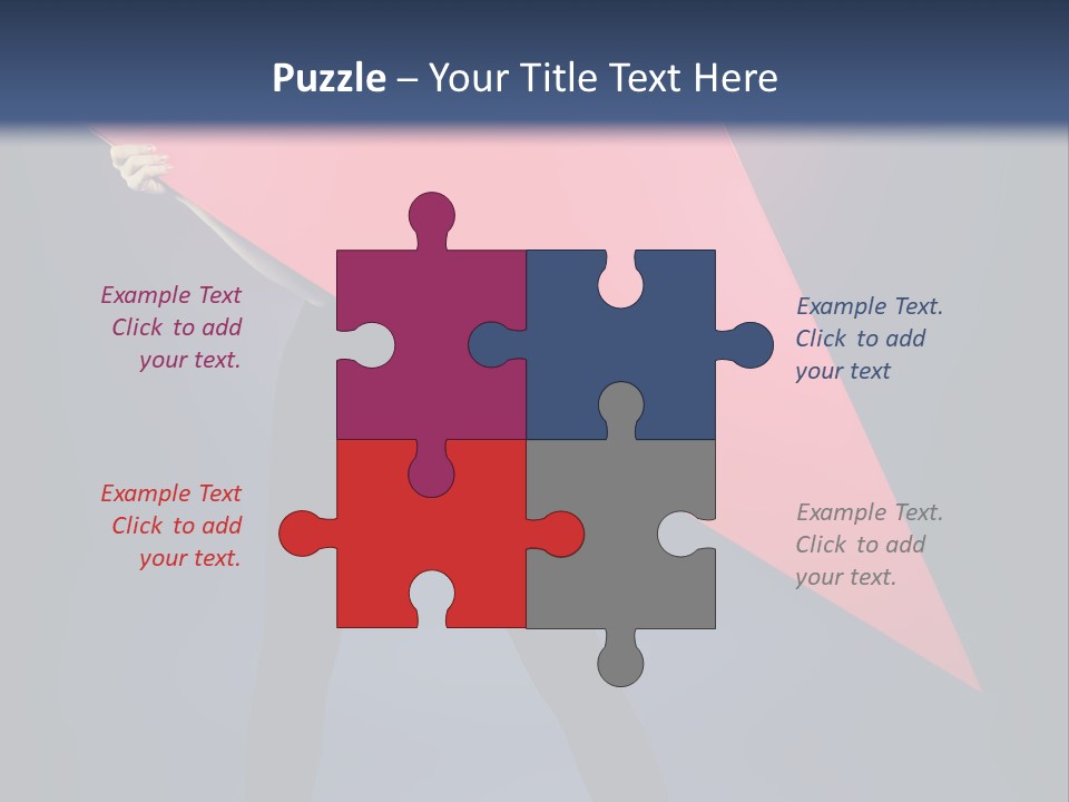 Hairstyle Shape Copy PowerPoint Template