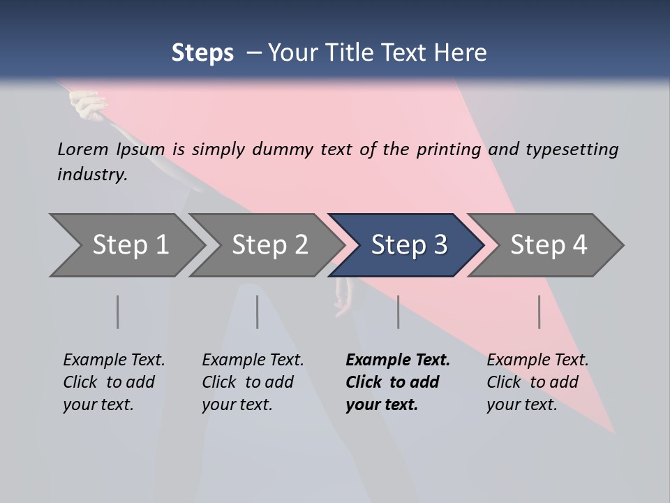 Hairstyle Shape Copy PowerPoint Template
