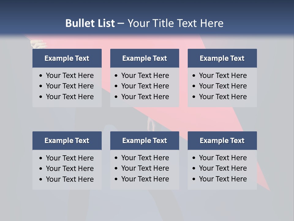 Hairstyle Shape Copy PowerPoint Template