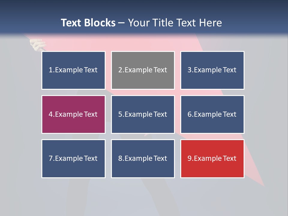 Hairstyle Shape Copy PowerPoint Template