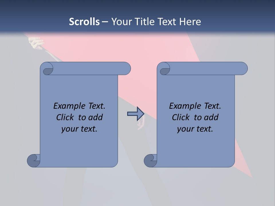 Hairstyle Shape Copy PowerPoint Template