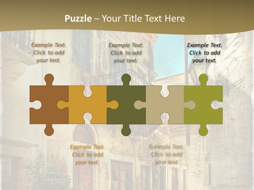 Paper Outdoor Ancient PowerPoint Template