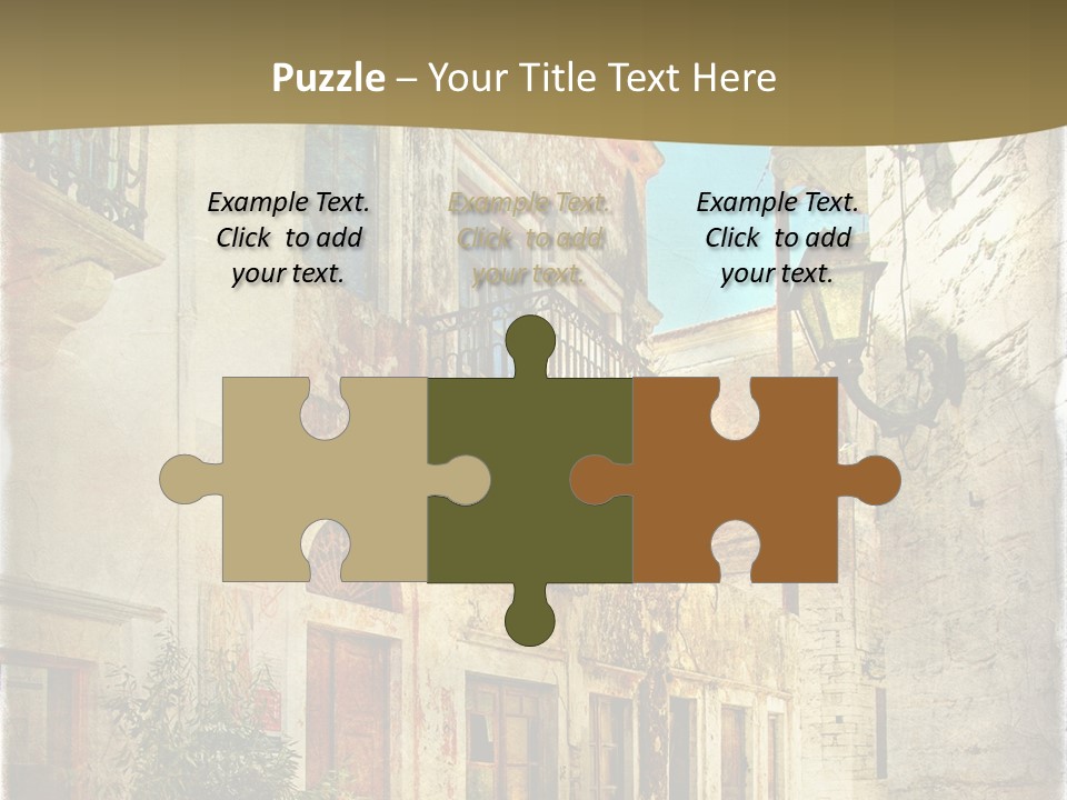 Paper Outdoor Ancient PowerPoint Template