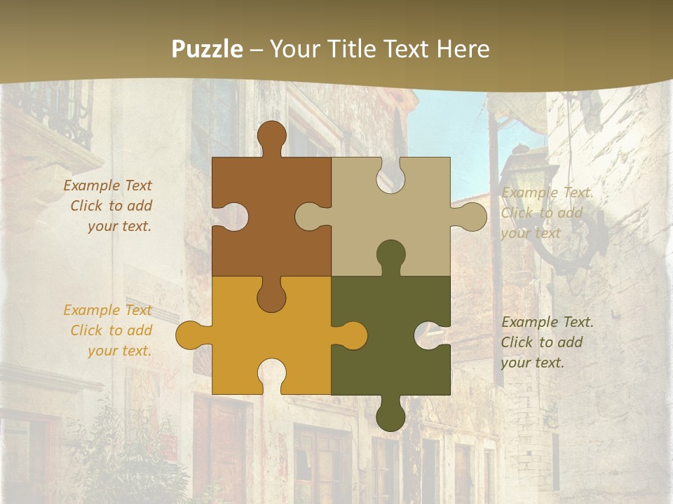 Paper Outdoor Ancient PowerPoint Template