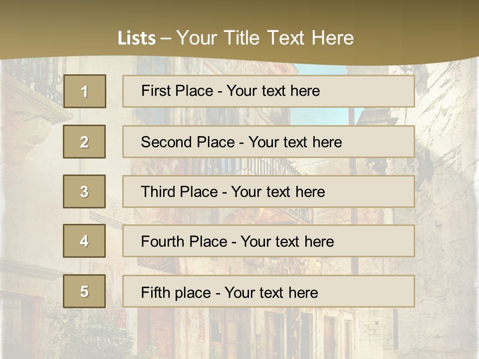 Paper Outdoor Ancient PowerPoint Template