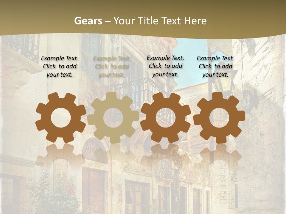 Paper Outdoor Ancient PowerPoint Template