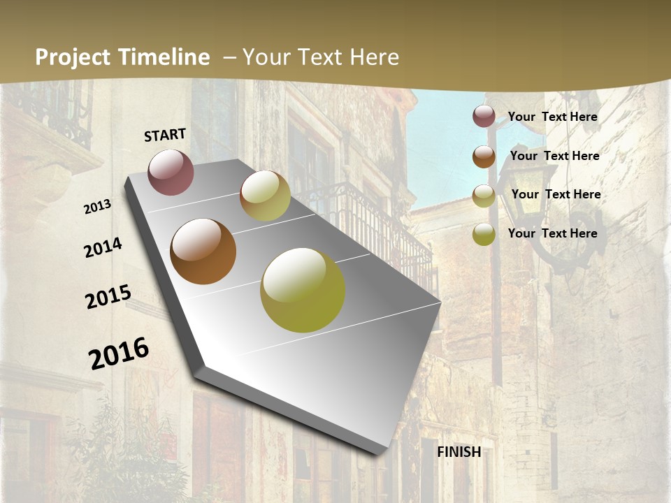Paper Outdoor Ancient PowerPoint Template
