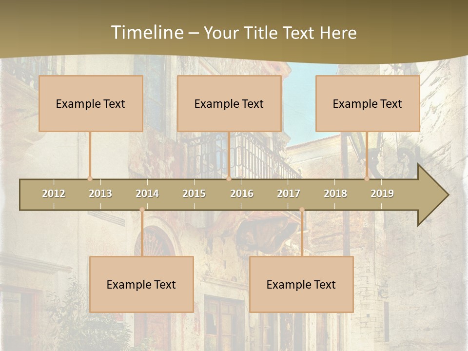Paper Outdoor Ancient PowerPoint Template