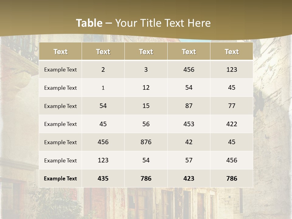 Paper Outdoor Ancient PowerPoint Template
