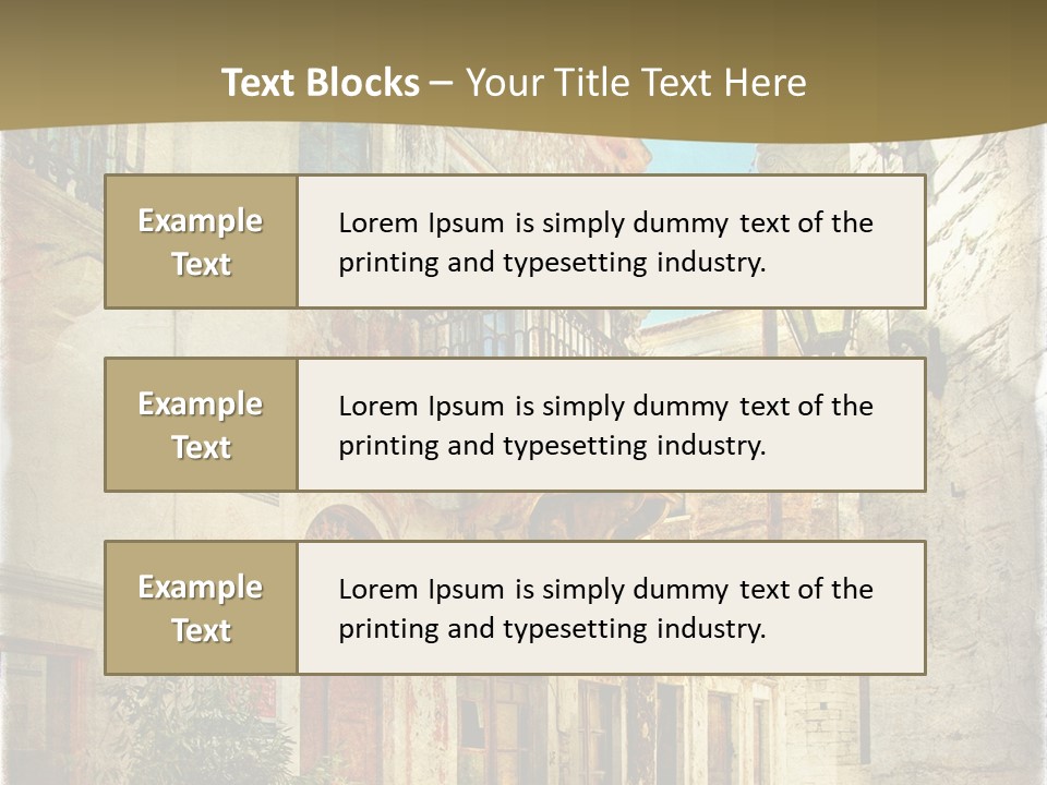 Paper Outdoor Ancient PowerPoint Template