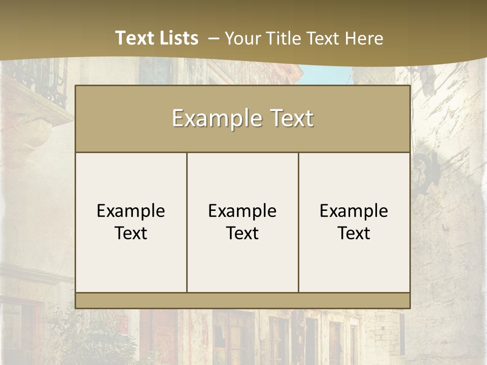 Paper Outdoor Ancient PowerPoint Template