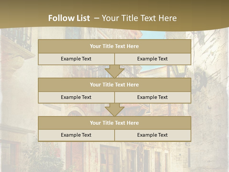 Paper Outdoor Ancient PowerPoint Template