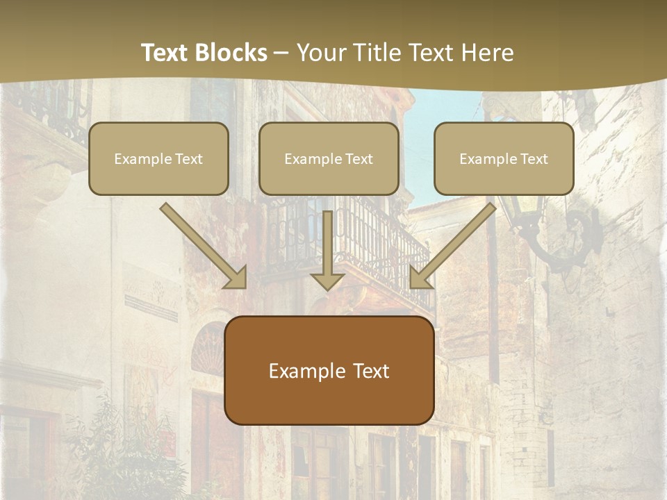 Paper Outdoor Ancient PowerPoint Template