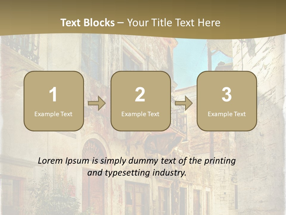 Paper Outdoor Ancient PowerPoint Template