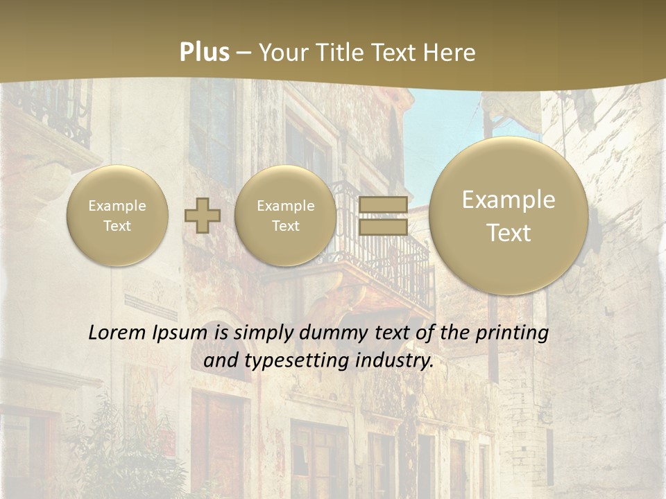 Paper Outdoor Ancient PowerPoint Template