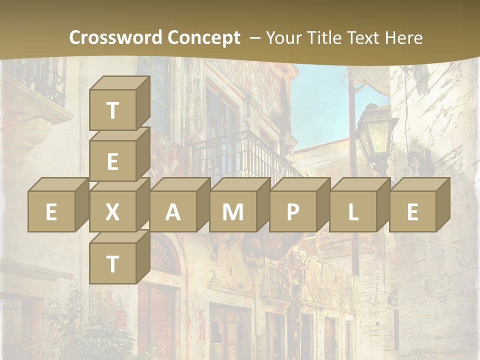 Paper Outdoor Ancient PowerPoint Template