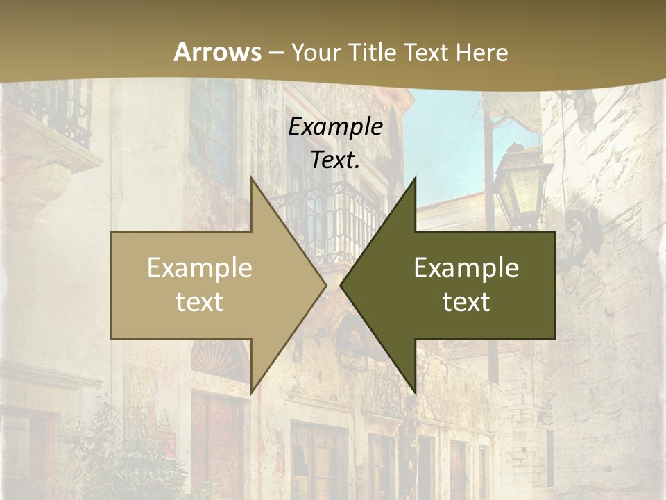 Paper Outdoor Ancient PowerPoint Template
