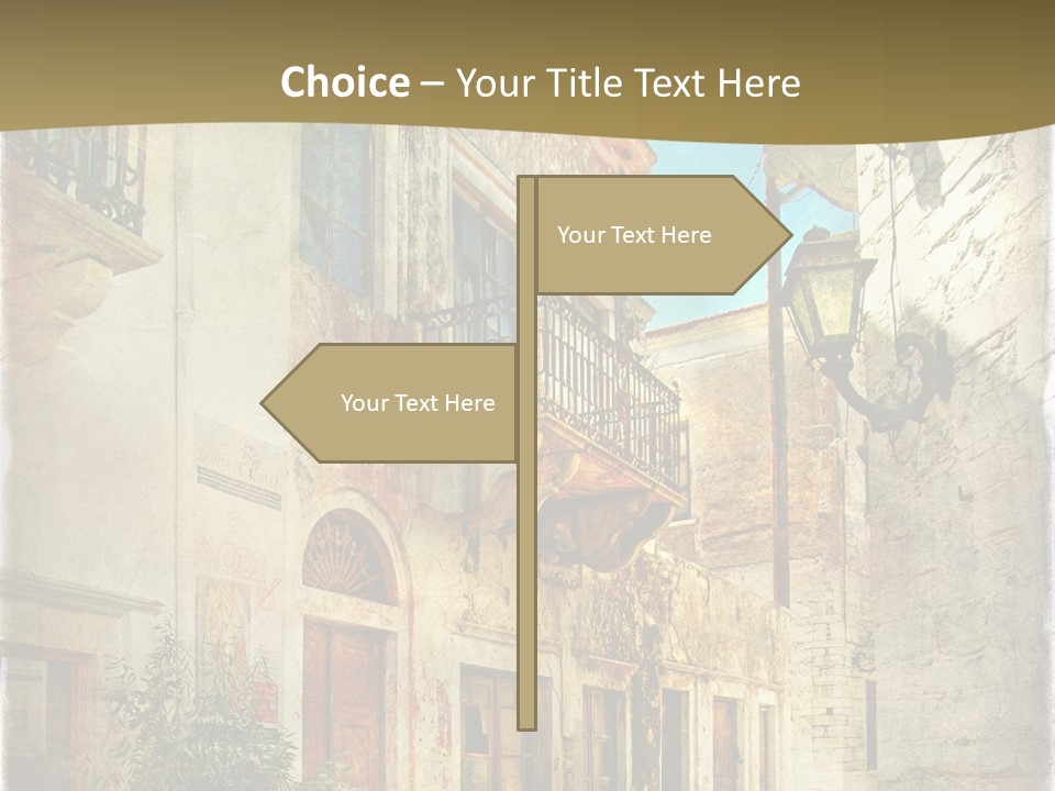 Paper Outdoor Ancient PowerPoint Template