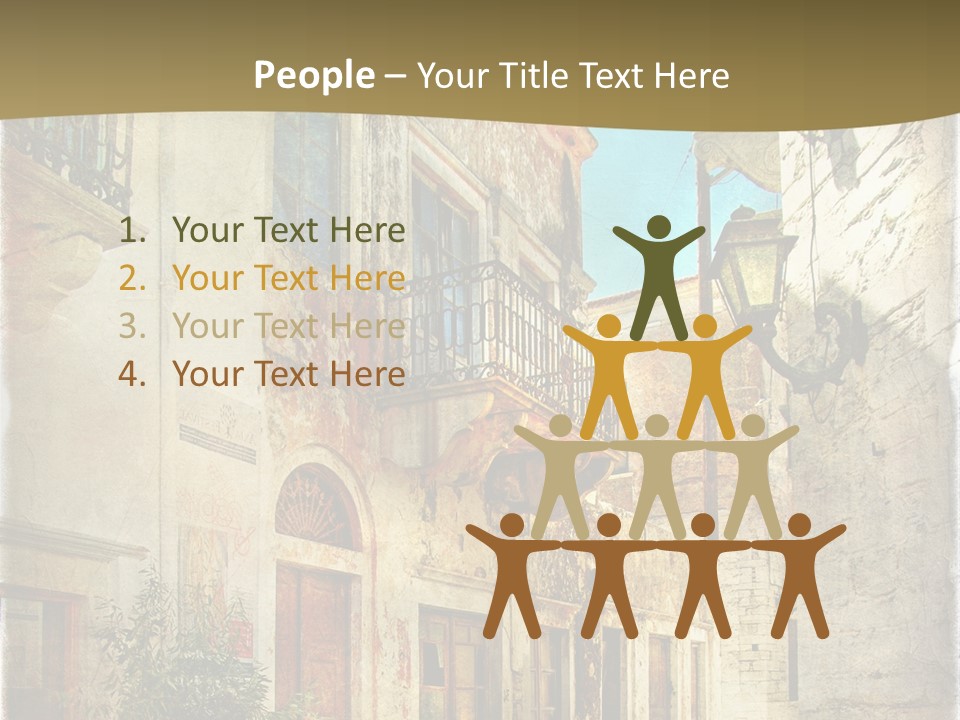 Paper Outdoor Ancient PowerPoint Template