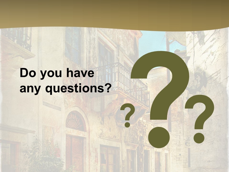 Paper Outdoor Ancient PowerPoint Template